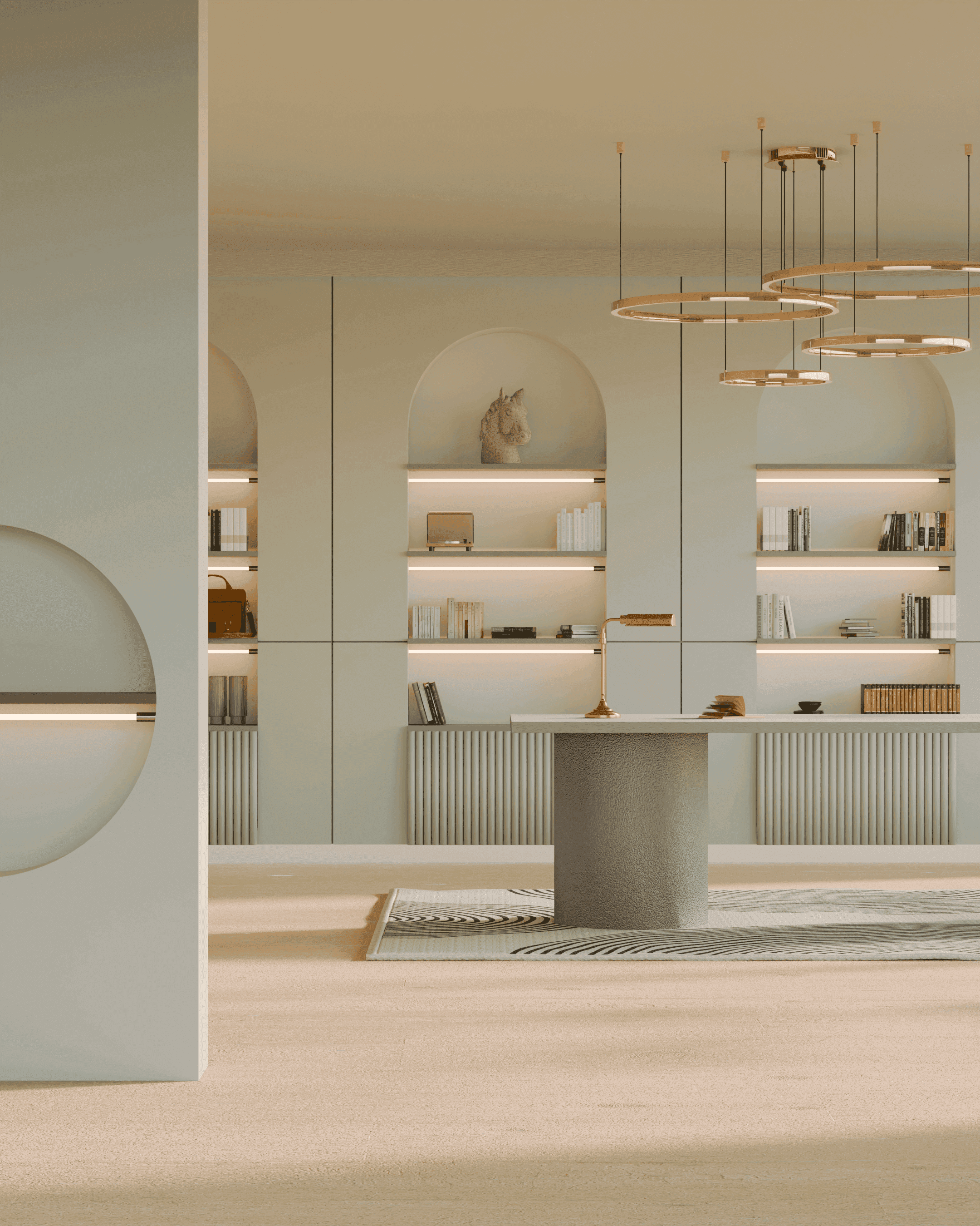 Premium high-pressure laminates displayed in a modern interior setting